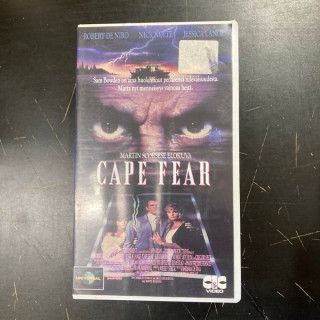 Cape Fear (1991) VHS (VG+/VG+) -jännitys-